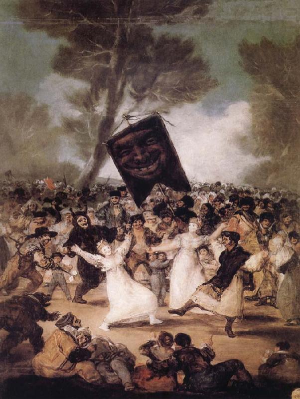 The Burial of the Sardine, Francisco Jose de Goya